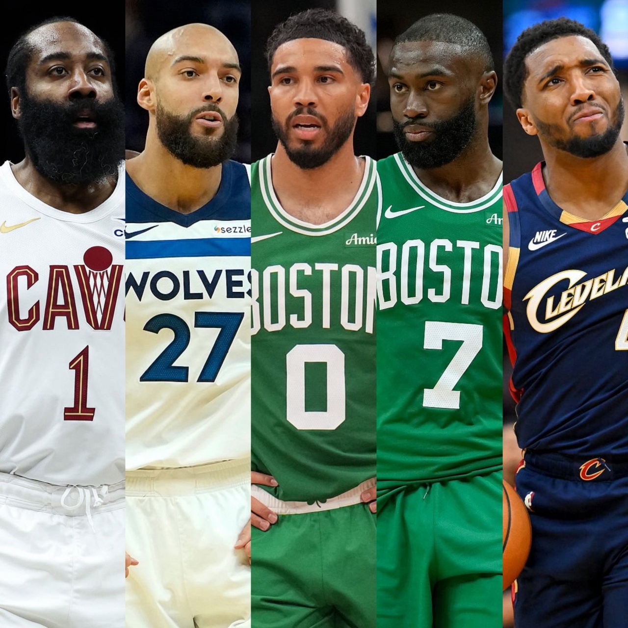 现役球员连续进入季后赛：哈登17次断层领先 戈贝尔难望其项背